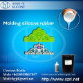Liquid molding silicone rubber for resin jewelry mold making